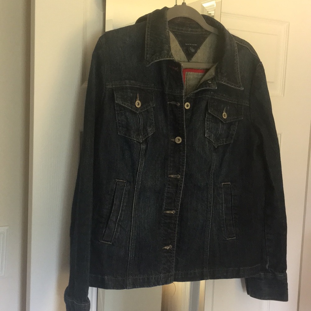 Tommy Hilfiger denim jacket size xl